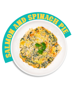 Salmon and Spinach Pie - REG