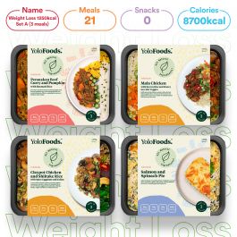 Weight Loss 1250 kcal Set A | 3 Meals